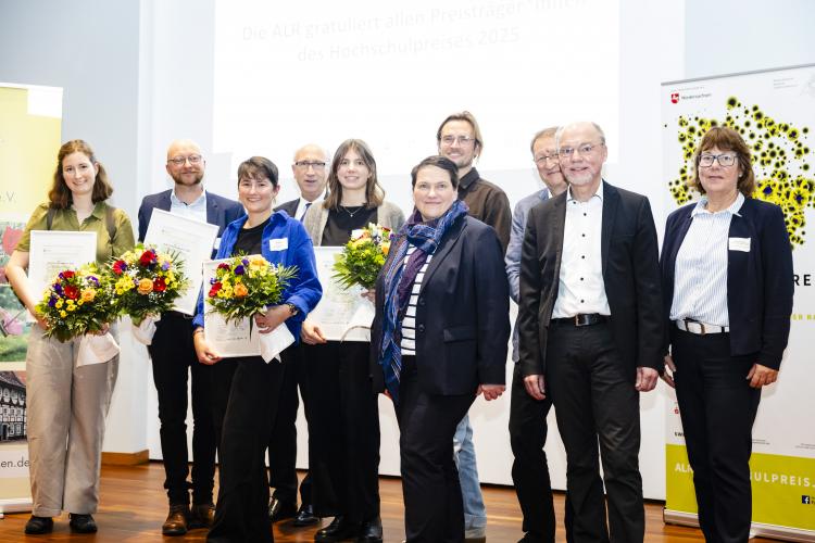 Preisverleihung des ALR-Hochschulpreises 2025 am 8. Dezember 2025 | Foto: Nerea Lakuntza