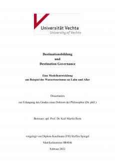Dissertation Steffen Spiegel